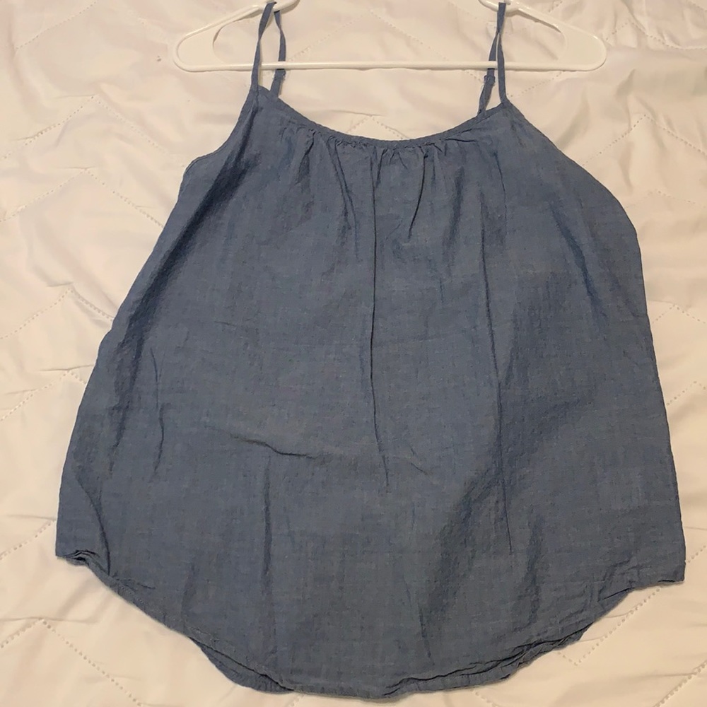 Denim blouse
